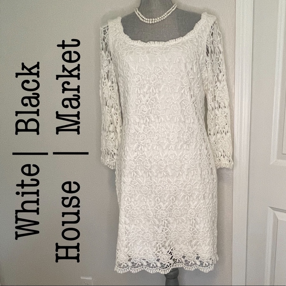 NWOT White Dress by White House Black Market